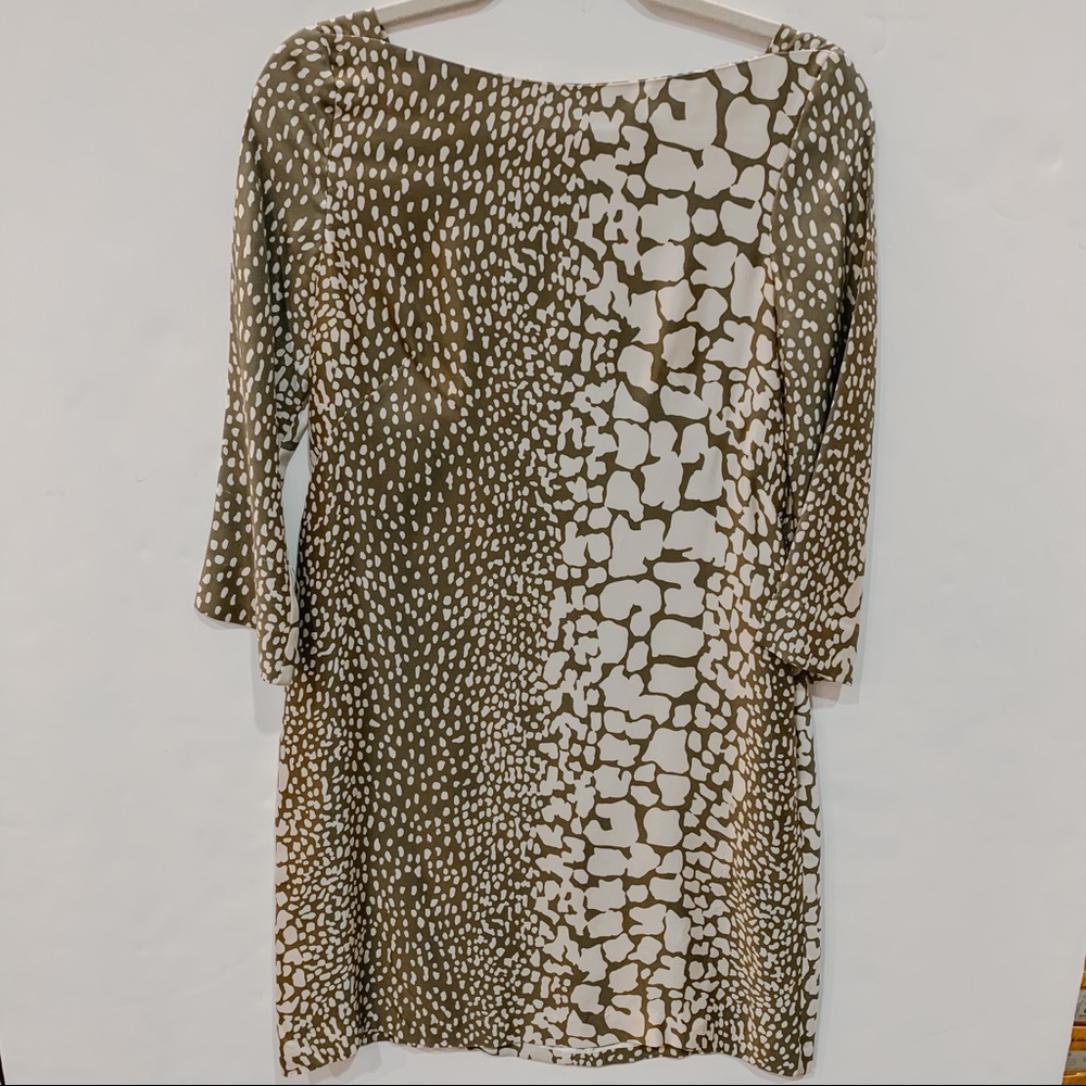 J. Crew Animal Print Dress